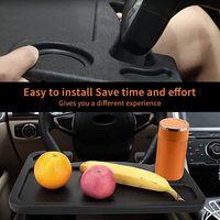 Plateau Universel pour Volant de Voiture | Conception Compacte Adaptée à la Plupart des Véhicules pour Voyageurs