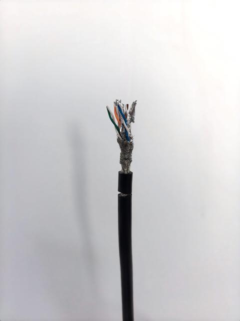 500 MHz highly flexible use in drag chain CAT 7 cat 6 ethernet cable Category 6A Cat6A sftp Industrial Ethernet cable