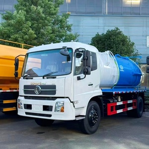 Camion de vidange des eaux usées Dong Feng 8000L / Véhicule de nettoyage des égouts / Déboucheur pour services de canalisations d'eau de pluie - Product Image 3
