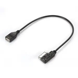 Cable Adaptador <span class=keywords><strong>AMI</strong></span> USB para Audi A4 A6 Q5, Cable de Interfaz Musical para Automóvil - Product Image 1