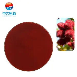 Poudre d'extrait de graine d'Annatto de colorant de qualité alimentaire