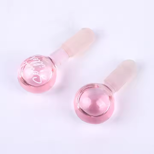 Estimula los músculos y los nervios faciales Bolas de masaje de globo frío blanco Masajeador facial Globos de hielo - Product Image 5