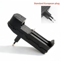 Chargeur mural multifonction type UE/US à fente unique pour microphone, caméra, batteries Li-ion 26650/18650/16340/14500, certifié CE