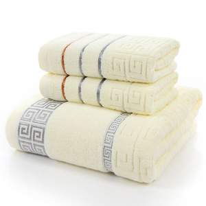 Ensemble de serviettes de <span class=keywords><strong>bain</strong></span> en tissu éponge épais de luxe, 100% coton, doux et moelleux, couleur unie, écologiques, pour la maison et l'hôtel - Product Image 3