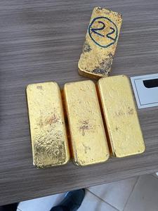 Barres d'or véritable en vrac de haute pureté avec emballage de protection en métal - Product Image 1
