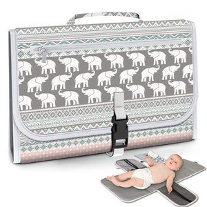 Tout nouveau luxe tissu bébé sacs à couches humide pour bébé <span class=keywords><strong>sac</strong></span> à <span class=keywords><strong>langer</strong></span> panier bébé couche matelas à <span class=keywords><strong>langer</strong></span> - Product Image 1