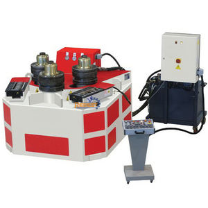 Machine à cintrer les tubes et profilés métalliques REBEST, <span class=keywords><strong>hydraulique</strong></span>, 3 rouleaux, cintrage à 360 degrés, machine à cintrer les profilés en aluminium - Product Image 6