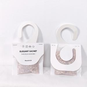 Aromathérapie garde-robe crochet Sachet Rose lavande parfum longue durée Art déco Design pour la maison chambre stockage de vêtements - Product Image 1