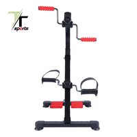 Mini vélo avec comptage à usage domestique pédale de vélo pliante exerciseur pour rééducation vélo formateur mini stepper machine d'exercice
