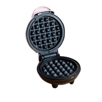 Machine à mini-beignets et gaufres électriques à 3 trous avec contrôle automatique de la température pour usage domestique et hôtelier