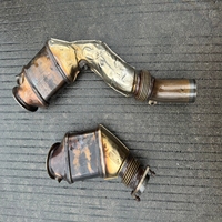 Nouveau convertisseur catalytique de gaz d'échappement de haute qualité série M2 M3 M4 F80 F82 F83 F87 autour du catalyseur à trois voies pour BMW