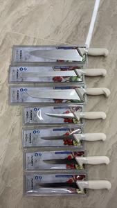 Cuchillo de Carnicero Comercial de Acero Inoxidable de 7 Pulgadas, Recto, Estrecho, Color Blanco - Product Image 5