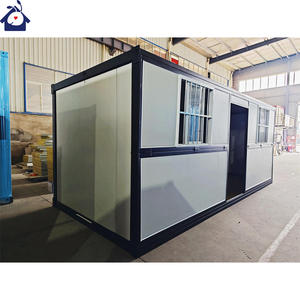 Technologie Prix de gros Maison Chine Maison en conteneur pliable de 20 pieds pour le logement Maisons préfabriquées de luxe de haute qualité Vente en gros - Product Image 1