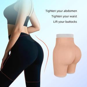 100% Soft Fake And Shaper <b>Padded</b> Panty Silicone Hip for Woman Buttocks Enhancing Butt Pads Buttock <b>Pants</b> - Product Image 4