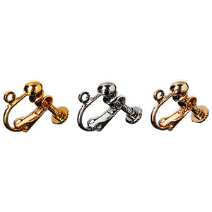 Boucles d'oreilles à clipser, type vis, boucle de bijoux électroplaquée, sans perçage, pour un usage quotidien, unisexe - Product Image 4