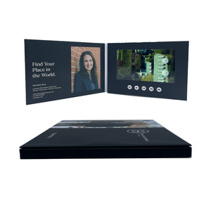 Quảng Cáo tùy chỉnh cá nhân in ấn LCD <span class=keywords><strong>video</strong></span> cuốn sách kỹ thuật số Album <span class=keywords><strong>video</strong></span> lời mời đám cưới <span class=keywords><strong>video</strong></span> Brochure - Product Image 1