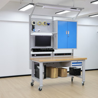 Banco de Trabajo ESD Personalizado de Alta Resistencia para Fabricación de Productos Electrónicos con Construcción Duradera para Uso Industrial a Largo Plazo OEM