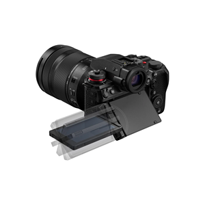 Kit d'appareil photo numérique DC-S1R II avec objectif 24-105 mm F4 (zoom optique vidéo 4K) (DC-S1RM2M) (Noir) DC-S1R II Bod - Product Image 2
