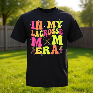 T-shirt mignon pour la fête des mères « In My Lacrosse Mom Era » - Product Image 3