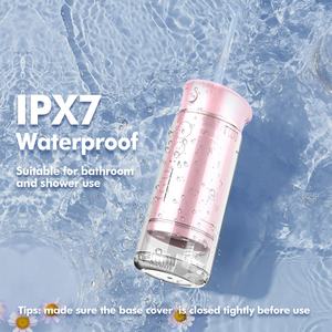 Thông minh Irrigator Miệng tùy chỉnh IPX7 không thấm nước xách tay điện thiết bị răng nhà du lịch Nha Khoa xỉa nước nhỏ Flosser - Product Image 5