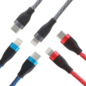 Pour Iphone 11 Pro Max Chargeur de Câble Usb En Nylon Tresse 2.1A Pour Iphone Câble De Charge Usb Câble de Données - Product Image 2