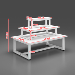 Présentoir promotionnel empilable en vrac pour supermarché, fabriqué sur mesure en Chine, pour chaussures, snacks et livres - Product Image 6
