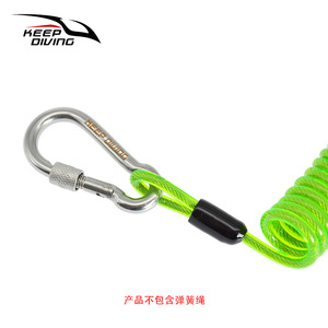Keep Diving ตะขอสปริงสแตนเลส 70 มม. คาราบิเนอร์แบบล็อค อุปกรณ์ดำน้ำ อุปกรณ์เสริม BCD SSA-TH70S - Product Image 4