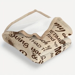 Manta de felpa estampada con estampado de letras personalizadas para <span class=keywords><strong>mi</strong></span> esposa, marido, hombre, <span class=keywords><strong>novia</strong></span>, regalo del Día de San Valentín - Product Image 6