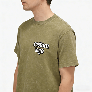 T-shirts à manches courtes pour hommes, style streetwear, 100% coton, écologiques, respirants, avec logo personnalisé imprimé numériquement - Product Image 4