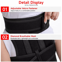 Correcteur de posture OEM X-strap en polyester et coton avec soutien dorsal croisé pour le soutien des épaules, idéal pour la cyphose, la scoliose et le confort au bureau