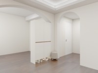 Armoire coulissante en bois pour chambre à coucher, fabrication d'armoires coulissantes, bon prix, armoire coulissante moderne