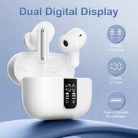 Casque sans fil, écouteurs TWS à réduction de bruit, écouteurs et casque en vente flash, écouteurs de jeu ANC intra-auriculaires