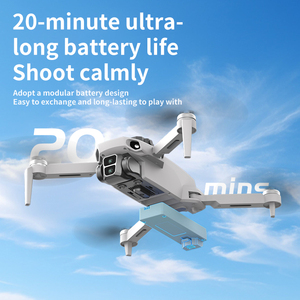 <span class=keywords><strong>Drone</strong></span> <span class=keywords><strong>Mini</strong></span> Quadricoptère Pliable L106-1 GPS <span class=keywords><strong>PRO</strong></span> 8K FPV avec Double Caméra, Évitement d'Obstacles, Transmission d'Image HD 3km, Moteur Brushless - Product Image 4