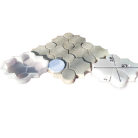 Nouveau Moule à Pavé en Béton Emboîtable pour Bloc de Ciment Décoratif de Jardin