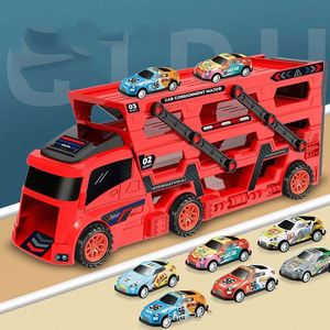 Juguetes para Niños, Pista Extra Grande de Aleación, Mini Coche de Ingeniería, Camión Contenedor Plegable, <span class=keywords><strong>Regalo</strong></span> de Cumpleaños para <span class=keywords><strong>Niño</strong></span> - Product Image 3