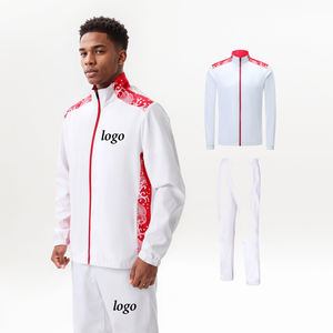 Chándal deportivo de nuevo diseño 2025 con tela transpirable de protección UPF50 + y acabado antibolitas para atletas - Product Image 5