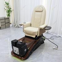 Équipement de salon de manucure haut de gamme chaise de spa pour manucure des pieds Massage tactile humain de luxe moderne chaise de pédicure à remous électrique