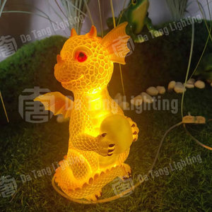Petite lampe décorative LED en forme de dragon volant pour l'éclairage des parcs, les festivals et les installations événementielles - Product Image 5