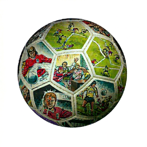 Balón de Fútbol Personalizable de 4 Colores, Balones de Fútbol Populares para Juegos, Balón de Fútbol Promocional Personalizado, Balones de Fútbol con Impresión Digital - Product Image 1