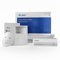 Kit de Microneedling Dr Pen MIS-20, Kit de Soins de la Peau Professionnel, Utilisation à Domicile, Ensemble Complet, Soins Quotidiens