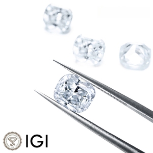 CHANG LAI卸売メリーノーカットGIA IGI認定4CT 1.5ct-4ctラウンドクッション形状優れたカットCVDラボ作成ダイヤモンド - Product Image 1