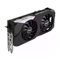 Carte graphique de jeu ASU'S DUAL-RTX 3070-O8G d'occasion avec 8 Go de GDDR6 256 bits Carte vidéo ASU'S Dual RTX 3070 avec 2 ventilateurs GPU