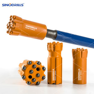 Đầu mũi khoan đá SINODRILLS T51 102mm ren, đầu mũi khoan dạng nút - Product Image 6