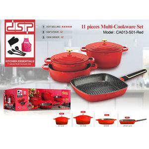 DSP Cookware Set 4 Piece Non Stick Frying <b>Pan</b> Soup <b>Pot</b> Set For Gas Electric Stove Modern Design - Product Image 4