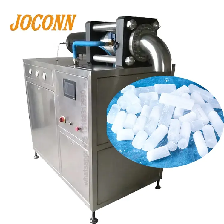 Granuli di ghiaccio secco da 150 kg/h che fanno macchina per la formatura di tubi colonnare macchina per la produzione di ghiaccio secco macchina per la produzione di blocchi di ghiaccio secco di alta qualità