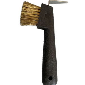 <span class=keywords><strong>Brosse</strong></span> à sabots en acier inoxydable économique pour équipe professionnelle – Outil de toilettage équestre classique pour chevaux - Product Image 5