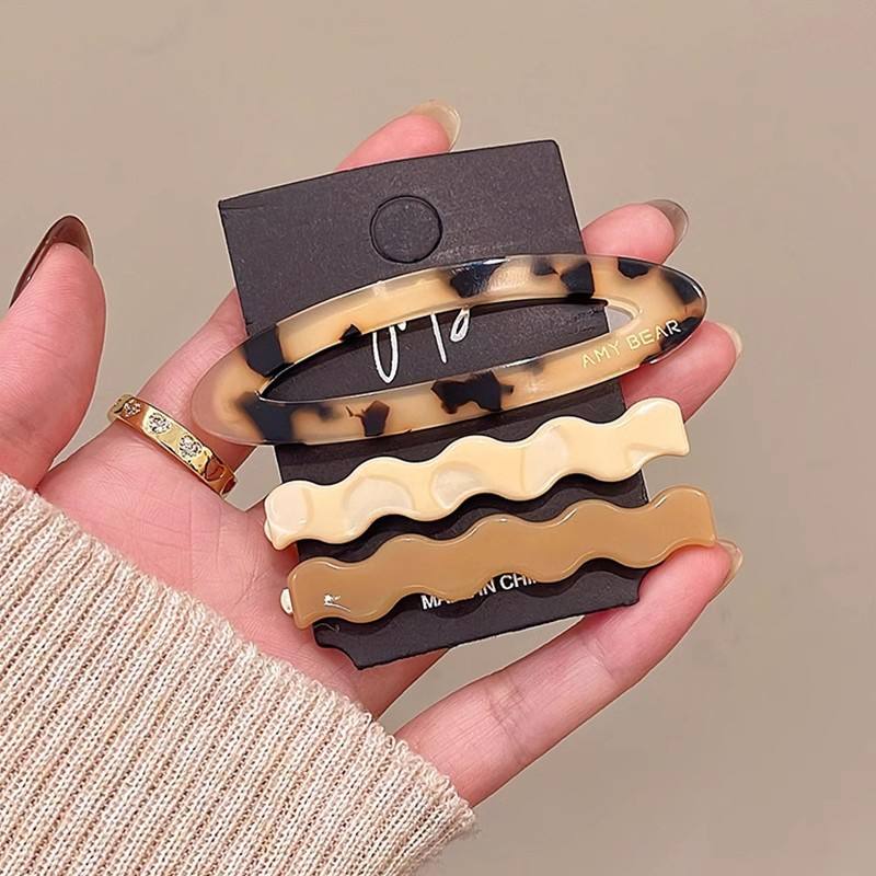 Set leopardato color caffè chiaro