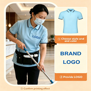 Uniforme de Hotel para <span class=keywords><strong>Servicio</strong></span> Doméstico, Limpieza de Habitaciones, Oficinas, Edificios, Hospitales, Propiedades, Personalizado con Etiqueta Privada - Product Image 3