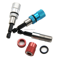 1Pc 60mm Porte-tournevis magnétique à vis réglable 1/4 pouces Mini tournevis hexagonal avec PH2 Bit pour kit de tournevis électrique