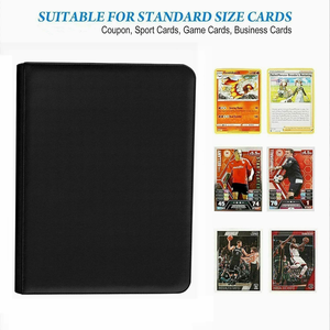 Reliure pour cartes à 12 pochettes, 480 emplacements, <span class=keywords><strong>album</strong></span> pour cartes photo, <span class=keywords><strong>livre</strong></span> pour cartes à collectionner, reliure pour cartes YuGiOh MTG TCG - Product Image 2